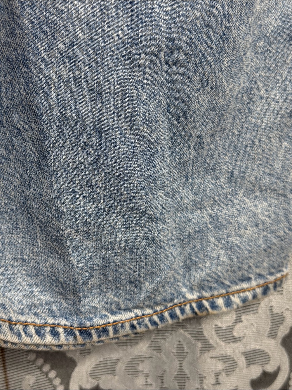Rag & Bone Featherweight Logan Wide-Leg Jean Audrey - Picture 5 of 8